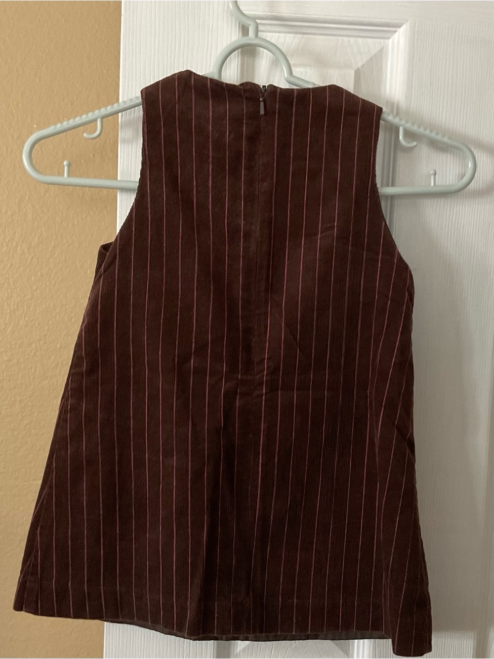 Jacadi Brown Corduroy Pinstripe Kid’s Dress 3YR/3A/96cm